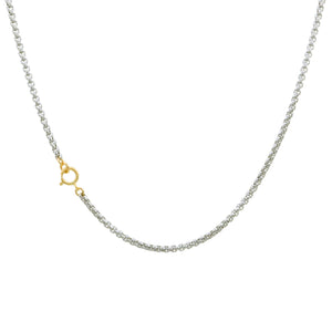 Mixed Metals Stainless and 14k Gold-filled Necklace