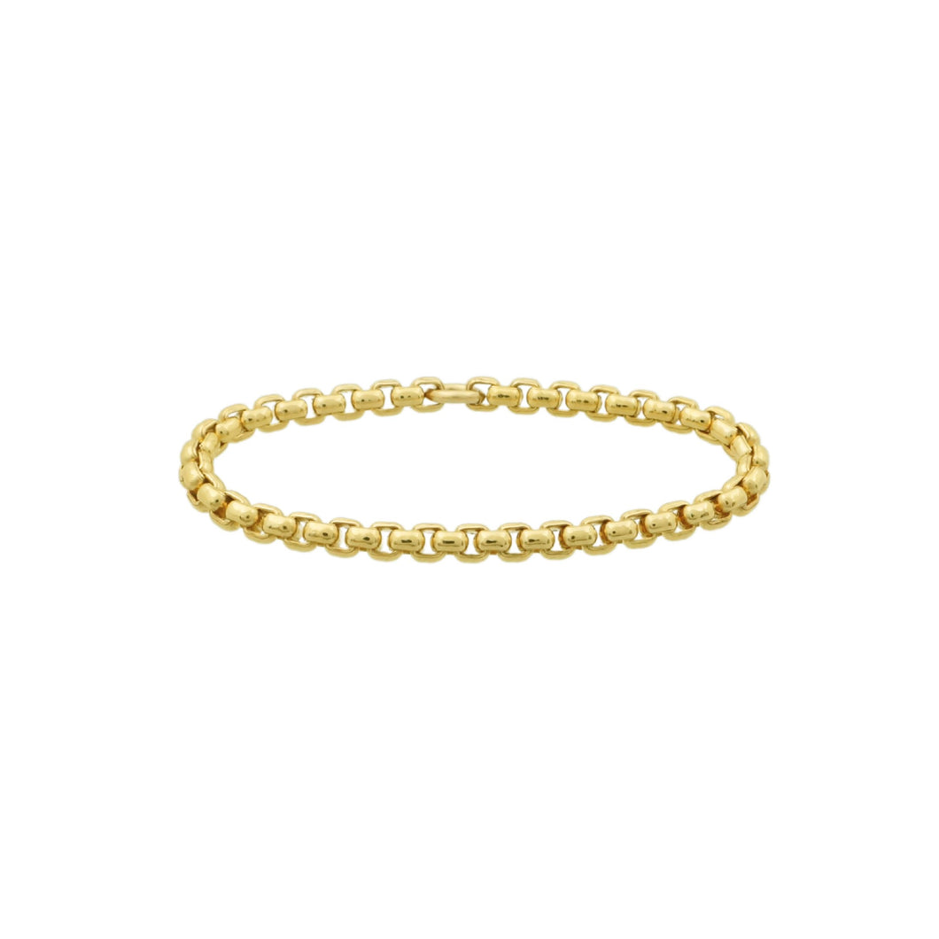 Modern Box Chain 14k Gold-filled Ring