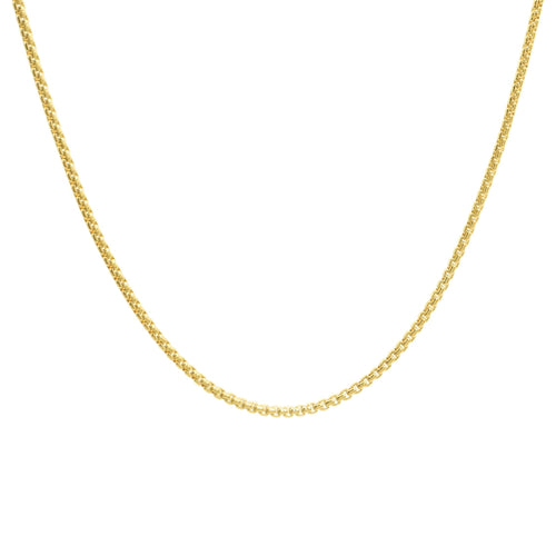 Modern Box Chain 14k Gold-filled Necklace