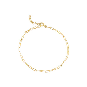 Petite Paperclip Bracelet - 14k Gold-filled