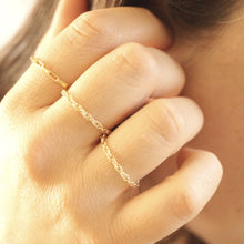 Elements Chain Ring - Gold-filled